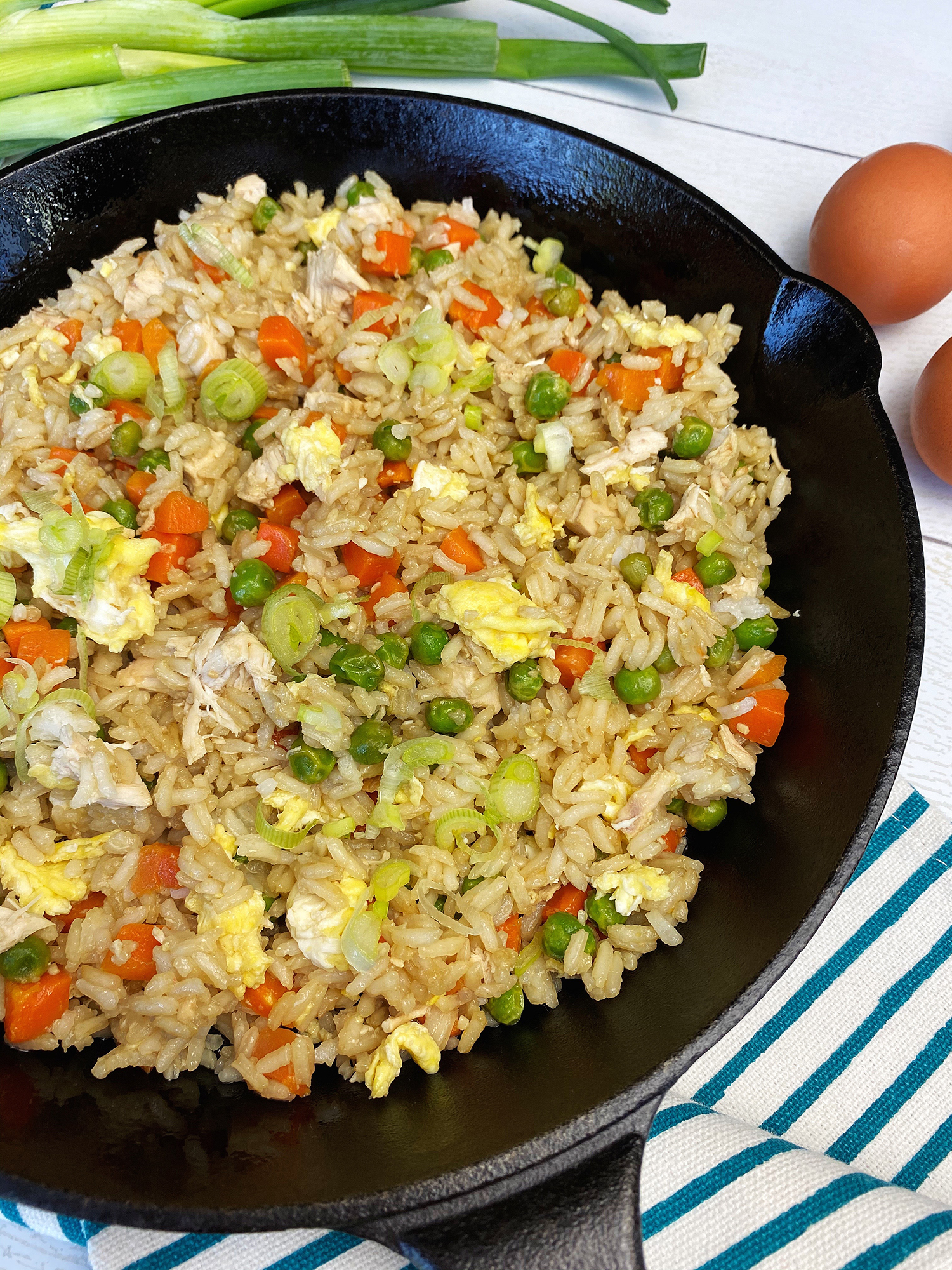 Savory Chicken Fried Rice That The Whole Family Will Love!